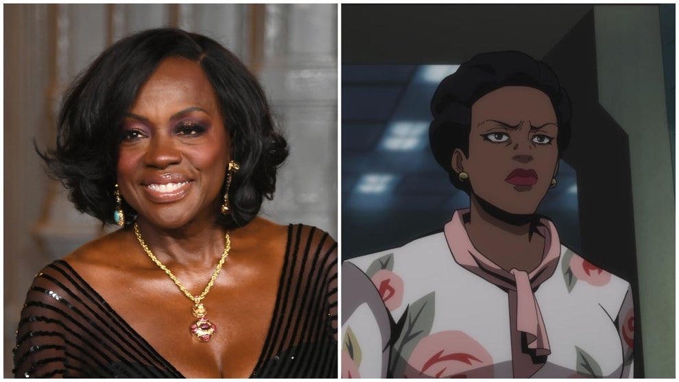 Viola Davis/"Creature Commandos" (Getty Images/HBO Max)
