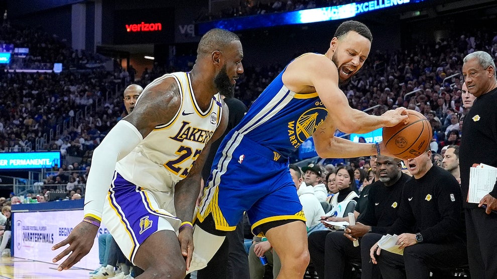 LeBron James and Stephen Curry