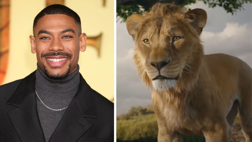 Aaron Pierre as Mufasa (Getty Images/Walt Disney Studios Motion Pictures)
