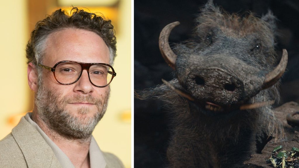 Seth Rogen as Pumbaa (Getty Images/Walt Disney Studios Motion Pictures)