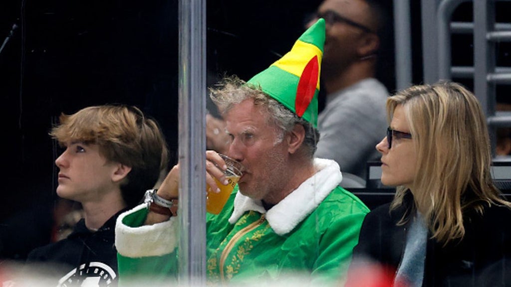 Will Ferrell attends a game between the Philadelphia Flyers and the xin the second period at Crypto.com Arena on December 29, 2024 in Los Angeles, California. (Photo by Ronald Martinez/Getty Images)