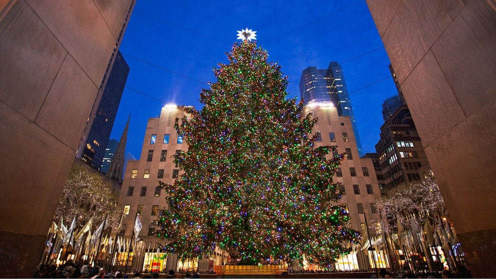 Rockefeller Center at Christmas time (Getty Images)