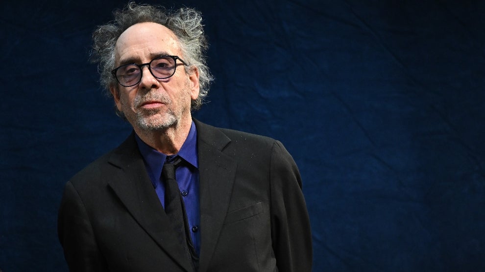 Tim Burton attends the opening ceremony during the 16th Film Festival Lumiere In Lyon on October 12, 2024 in Lyon, France