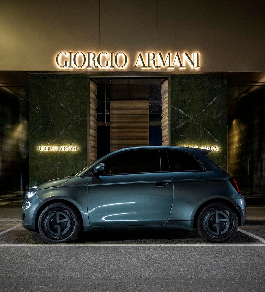 Fiat unveils the 2025 Fiat 500e Giorgio Armani Collector’s Edition