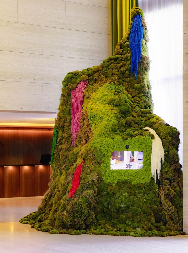 The West Hollywood Edition partners with artist Becky Hearn on a festive installation