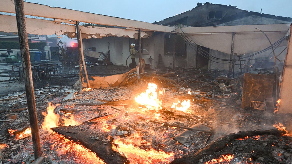 Powerful Winds Fuel Multiple Fires Across Los Angeles Area