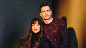 Dave Franco and Alison Brie in TheWrap's Sundance Studio (Credit: Cathlin Mccullough for TheWrap)