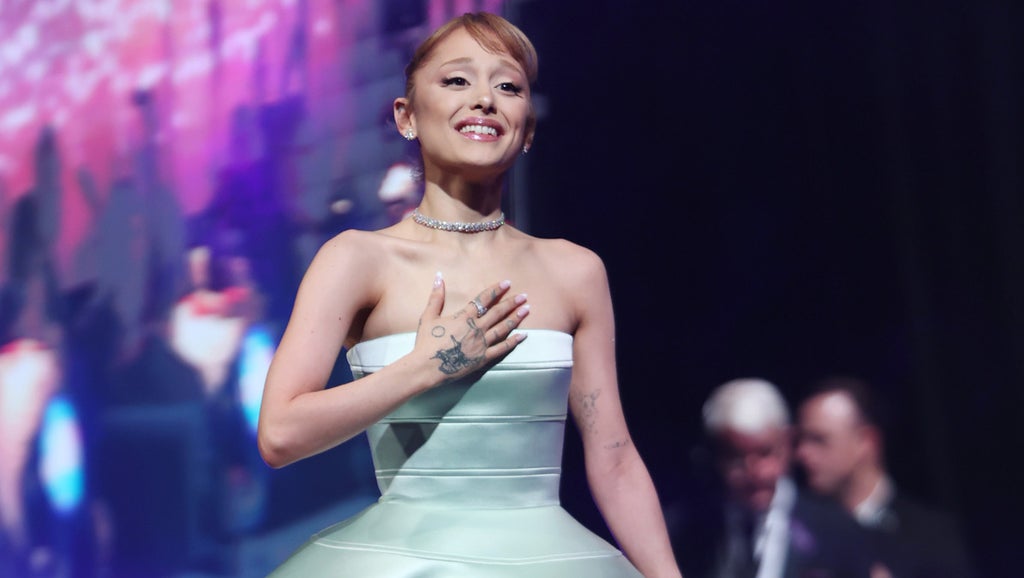 Ariana Grande at the Palm Springs International Film Festival awards gala