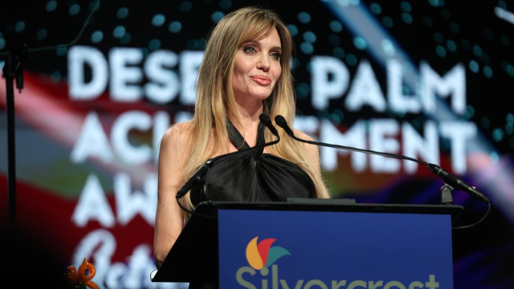 Angelina Jolie at the Palm Springs International Film Festival awards gala