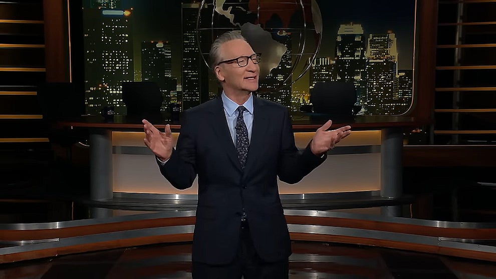 Bill Maher monologue real time Trump firings