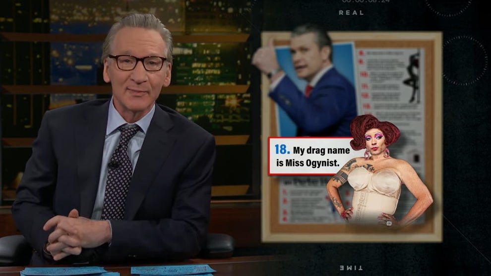 Bill Maher roasts Pete Hegseth