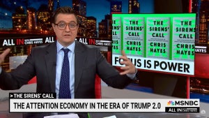 Chris Hayes new book Trump attention MSNBC