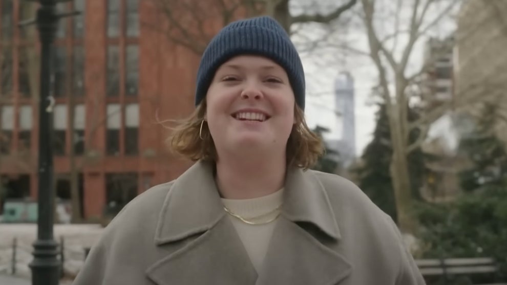 Grace Kuhlenschmidt in a "Daily Show" clip (Comedy Central/YouTube)