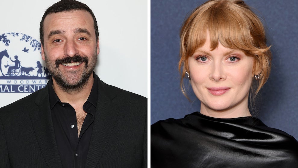 David Krumholtz and Emily Beecham Supergirl