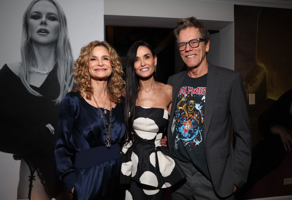 Kyra Sedgwick, Demi Moore and Kevin Bacon