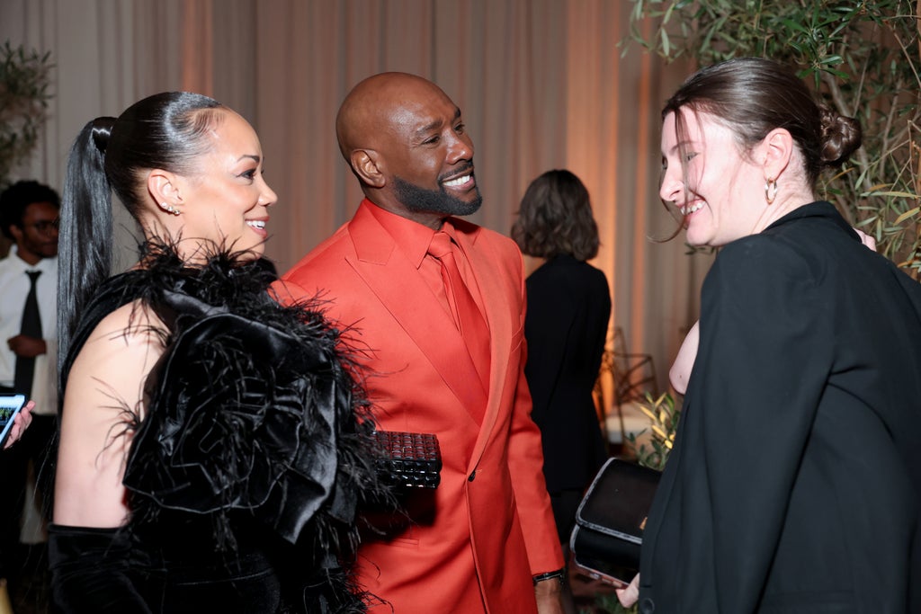 Pamela Chestnut and Morris Chestnut 
