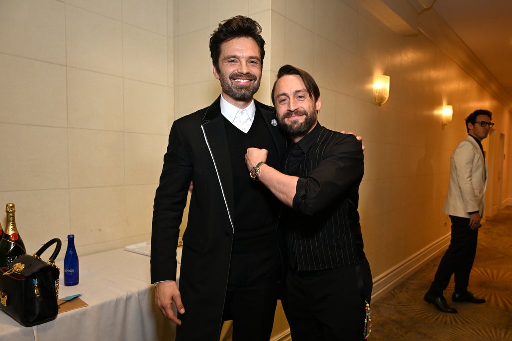 Sebastian Stan and Kieran Culkin