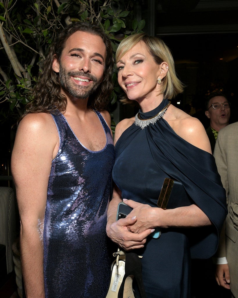 Jonathan van Ness and Allison Janney