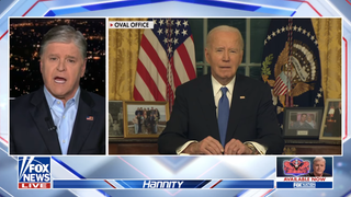 Sean Hannity Takes Biden’s Farewell to the Woodshed: ‘Mumbling, Uninspiring, Riddled With Visions of Grandeur’ | Video