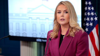 Karoline Leavitt Gives Trump’s Take on New Jersey Drones in First News Conference as White House Press Secretary