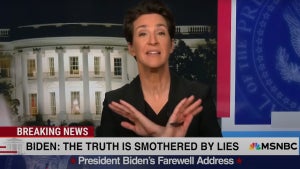 Rachel Maddow MSNBC Biden Farewell Address