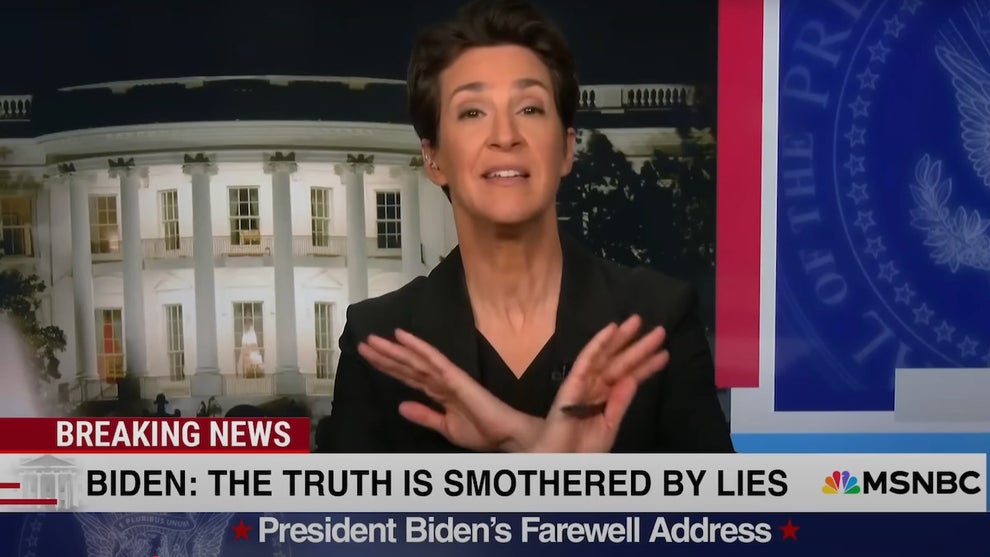 Rachel Maddow MSNBC Biden Farewell Address