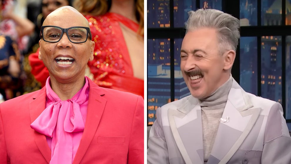RuPaul and Alan Cumming