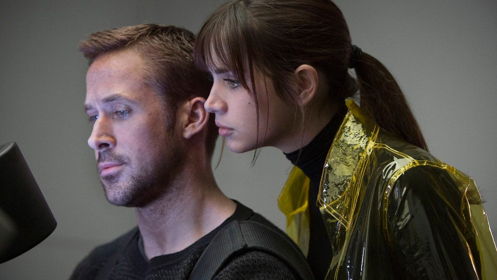 Ryan Gosling and Ana de Armas in "Blade Runner 2049."