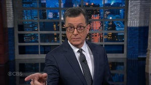 Stephen Colbert MSNBC ratings monologue Trump