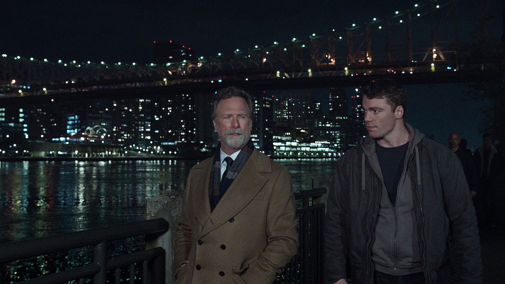 Louis Herthum as Monroe and Gabriel Basso as Peter Sutherland in "The Night Agent" (Credit: Netflix)