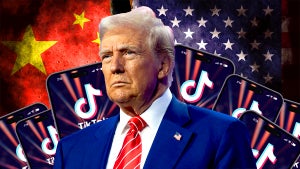 Donald Trump and TikTok (Credit: Chris Smith/TheWrap)