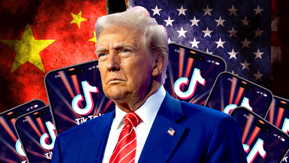 Donald Trump and TikTok (Credit: Chris Smith/TheWrap)