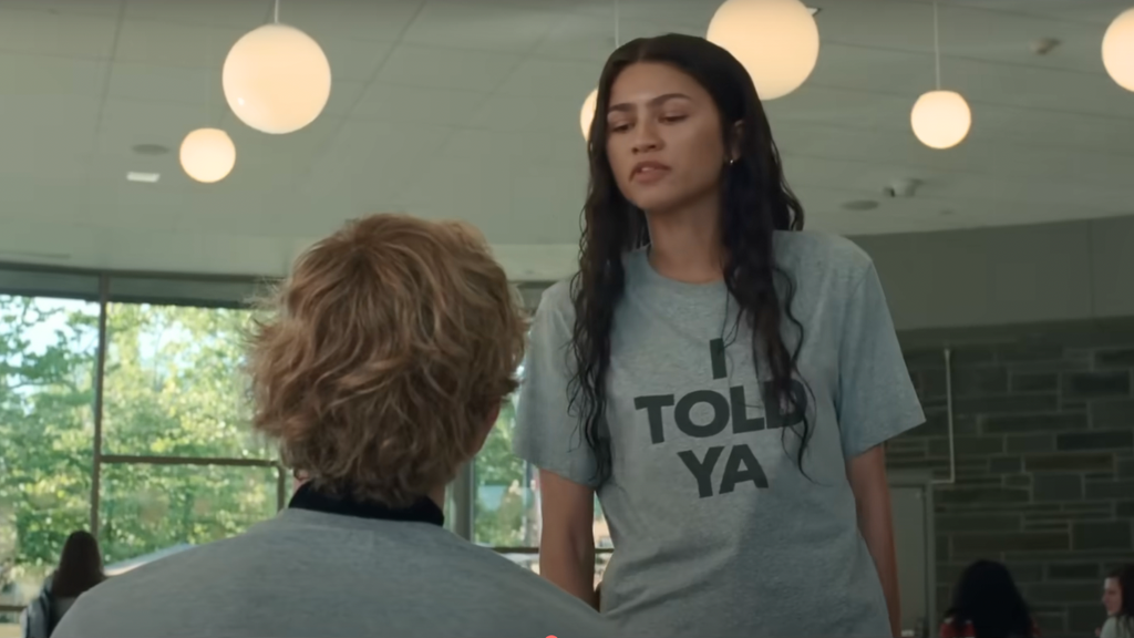 Zendaya in "Challengers" (Amazon MGM Studios)