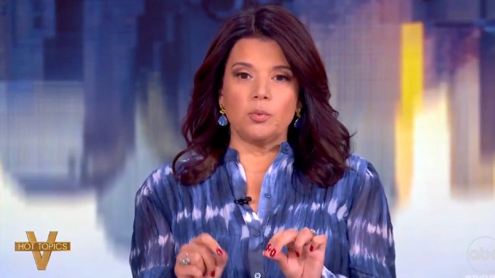 Ana Navarro on "The View" (Credit: ABC)