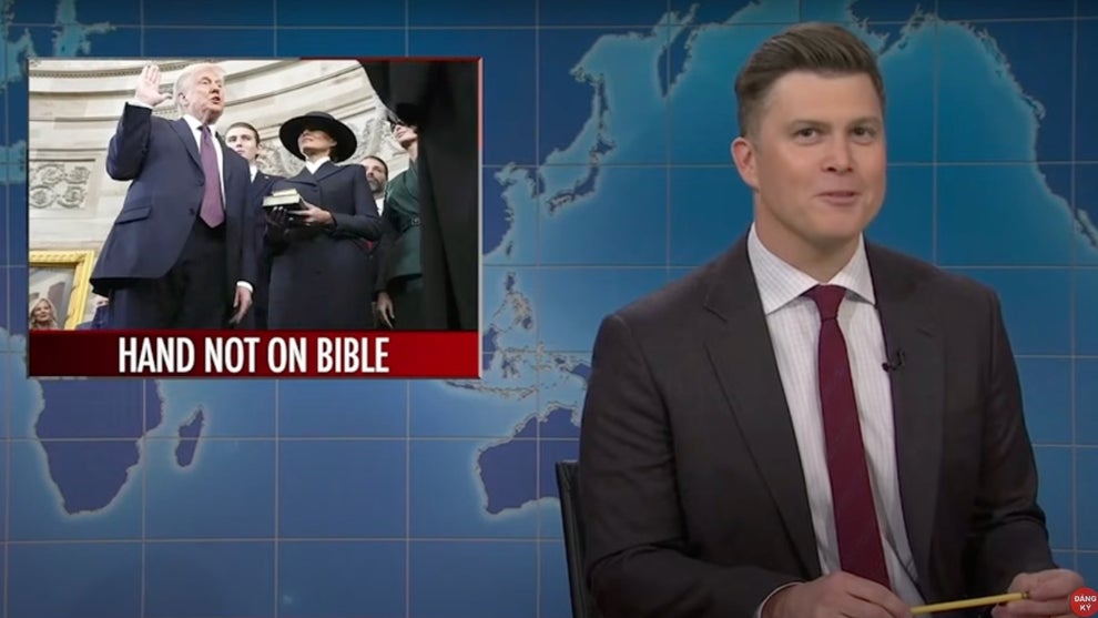 Colin Jost on Weekend Update (NBC)