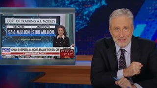 Jon Stewart Asks If Anyone Else Is Excited That ‘AI Had Its Job Replaced by AI?’ | Video