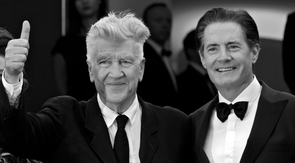 David Lynch and Kyle MacLachlan