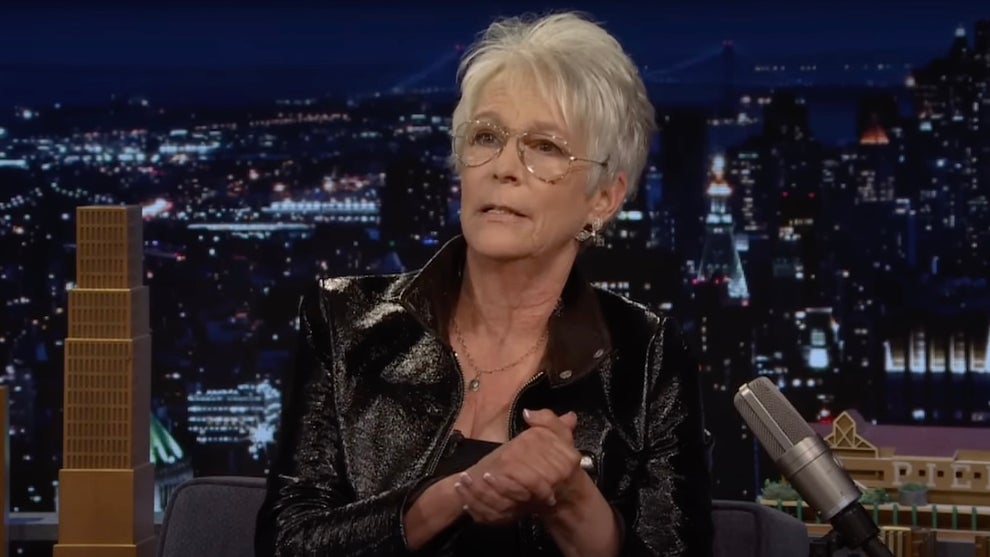 Jamie Lee Curtis on "The Tonight Show" (NBC)