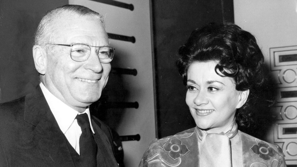 Laurence Olivier, Joan Plowright (Keystone/Getty Images)