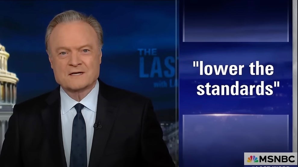 Lawrence O'Donnell says Trump has "lowered the standards" of American politics