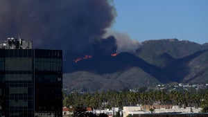 Pacific Palisades Fire, Jan. 7, 2025 (Agustin Paullier/AFP via Getty Images)