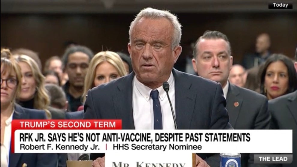 Robert F. Kennedy Jr. is grilled about previous anti-vaccine statements during confirmation hearings on Wednesday