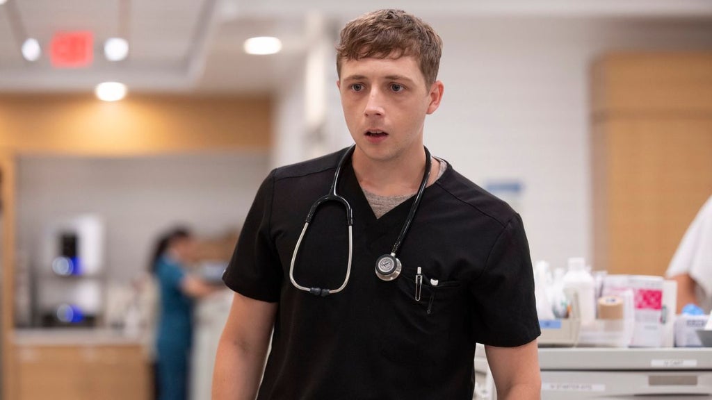 Gerran Howell as Whitaker in "The Pitt" Season 1 (Max)