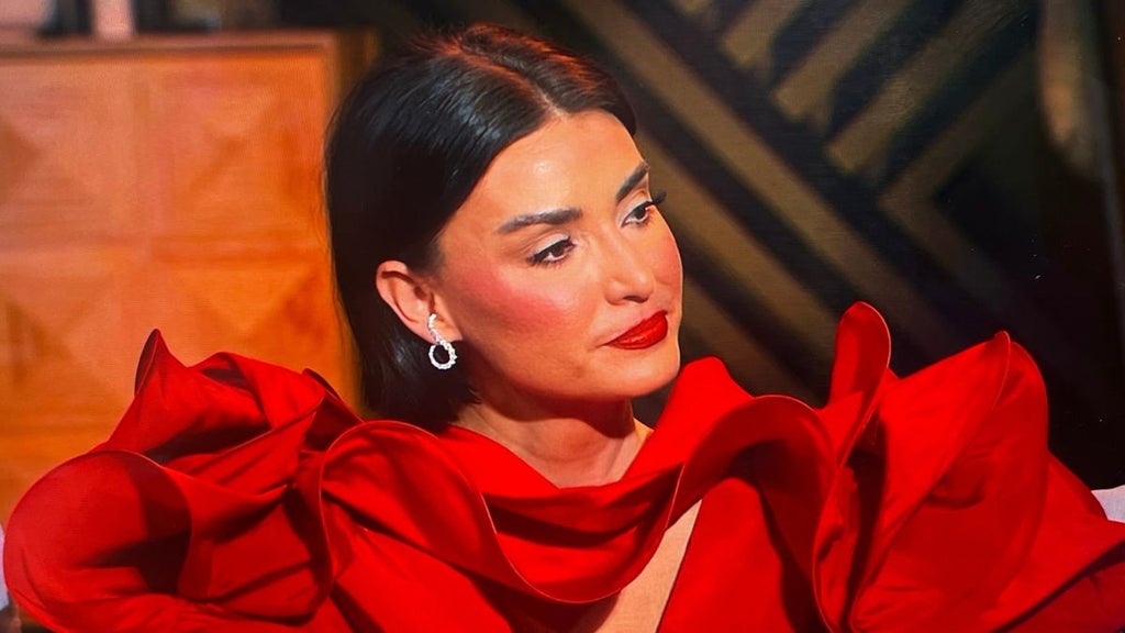 Bronwyn Newport Whitney Rose during the Season 5 reunion of "The Real Housewives of Salt Lake City" (Bravo)