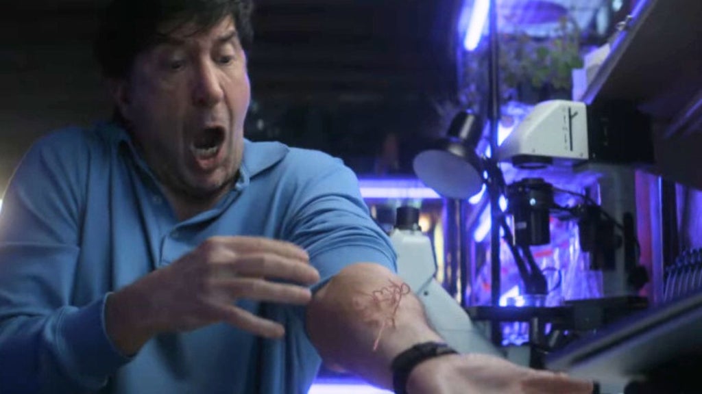 David Schwimmer in "Goosebumps: The Vanishing" (Disney)