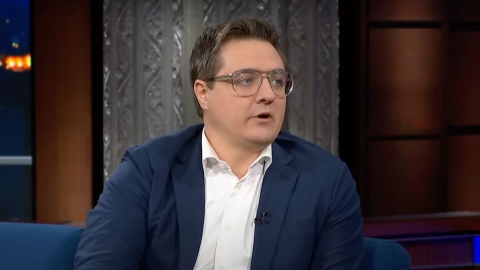 Chris Hayes on "The Late Show with Stephen Colbert" (CBS,YouTube)