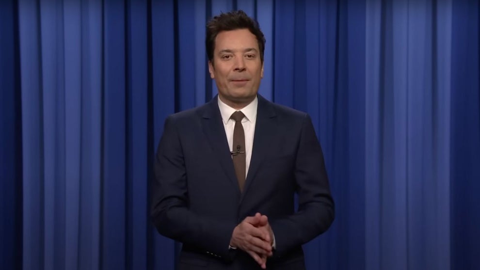 Jimmy Fallon during "The Tonight Show" (NBC)
