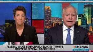 Tim Walz on "The Rachel Maddow Show" (MSNBC)