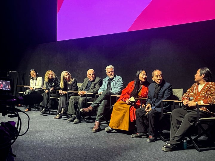 The cast of "The Stringer" at Sundance 2025