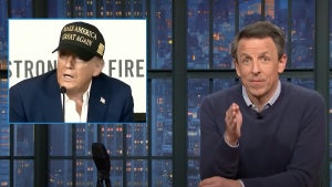 Seth Meyers talks Trump during "A Closer Look" (NBC)